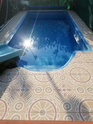 Piscina en o cerca de Hospedaje San Antonio Tepoztlán.
