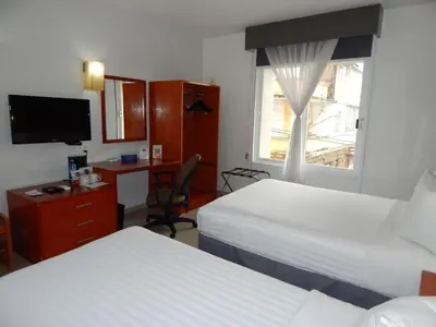 Cama o camas de una habitación en Days Inn by Wyndham Minatitlan