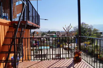 Un balcón o terraza de Casa Xochimilco