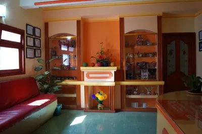 Zona de estar de Casa Xochimilco