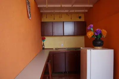 Una cocina o zona de cocina en Casa Xochimilco