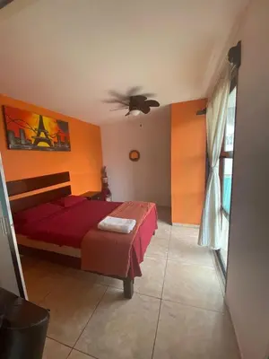 Cama o camas de una habitación en ¨Departamentos Vista Real¨