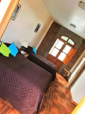 Zona de estar de Hostal el Dulce Nombre