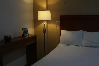 Cama o camas de una habitación en Hotel Marllou