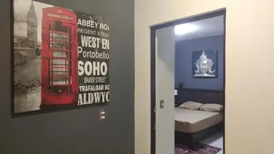 Cama o camas de una habitación en Hotel Peccato Originale