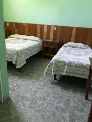 Cama o camas de una habitación en Hotel Cosoleacaque Centro