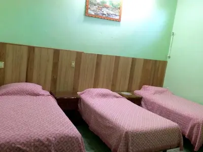 Cama o camas de una habitación en Hotel Cosoleacaque Centro