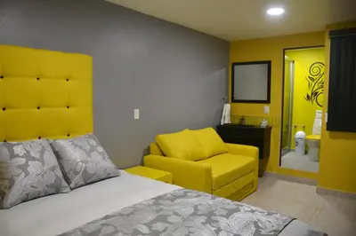 Zona de estar de Andrea´s Hotel Boutique