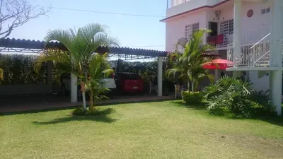 Jardín al aire libre en Quinta Belu Oaxtepec