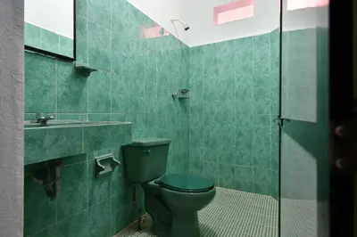 Un baño de Hotel Costamar, Puerto Escondido