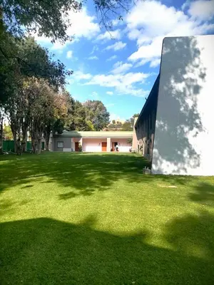 Jardín al aire libre en Villas Arqueologicas Cholula