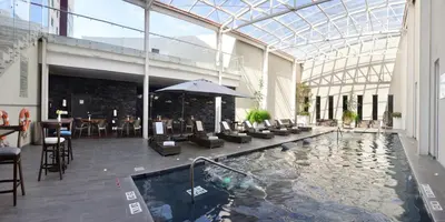 Piscina en o cerca de Gran Hotel de Puebla by HNF