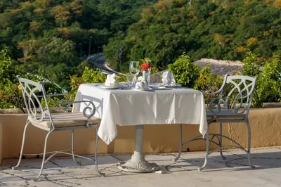 Paisaje cerca de este hotel