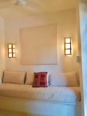 Zona de estar de Villa Maria Bed and Breakfast