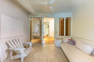 Zona de estar de Villa Maria Bed and Breakfast