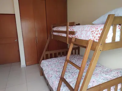 Cama o camas de una habitación en Casa Diamante en Zona Diamante