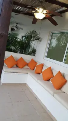 Zona de estar de Casa Diamante en Zona Diamante