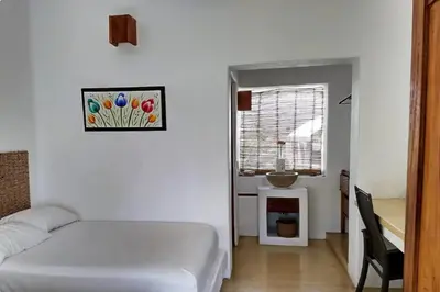 Cama o camas de una habitación en Villa Rincon del Mar & Villa Rincon de las Morenas
