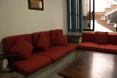 Zona de estar de Invernadero Inn