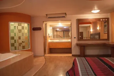 Un baño de Autohotel Ilussion