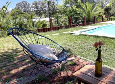 Jardín al aire libre en Hotel Casa San Pablo