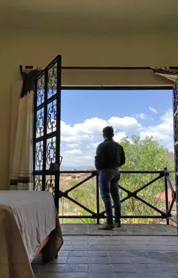 Un balcón o terraza de Hotel Casa San Pablo