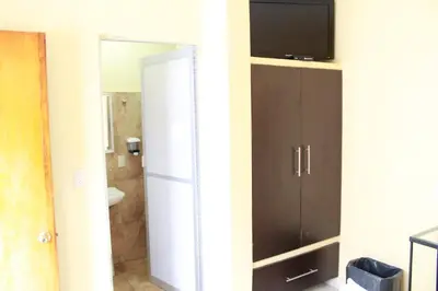 Un baño de Hotel Casablanca Tuxtla