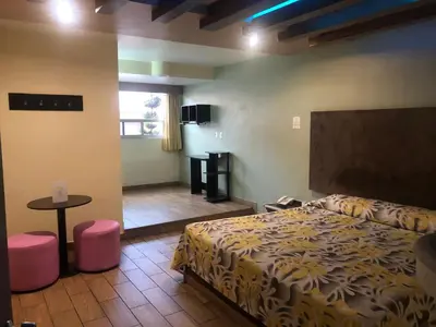 Cama o camas de una habitación en Hotel & Villas 7