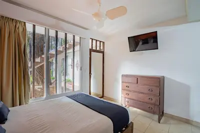 Cama o camas de una habitación en Hotel Mision, Acapulco centro