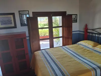 Cama o camas de una habitación en Hacienda Santa Clara, Morelos, Tenango, Jantetelco