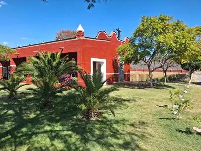 Jardín al aire libre en Hacienda Santa Clara, Morelos, Tenango, Jantetelco