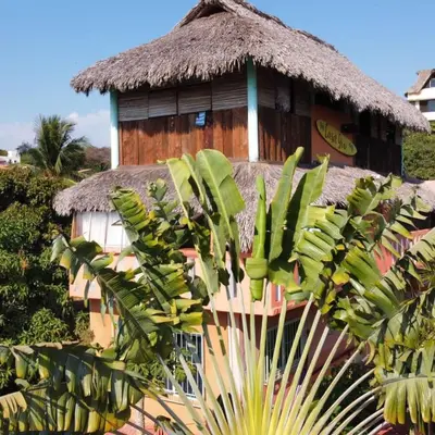 Jardín al aire libre en Casa Gio Paraiso Escondido