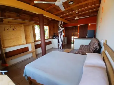 Cama o camas de una habitación en Casa Gio Paraiso Escondido