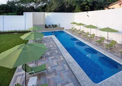 Piscina en o cerca de Hotel Las Puertas de Tepoztlan