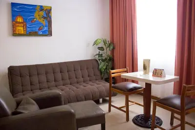 Zona de estar de Hotel Enriquez
