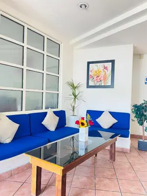 Zona de estar de AM Amakal Hotel & Park