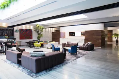 Zona de estar de Krystal Grand Suites Insurgentes