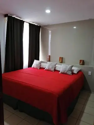 Cama o camas de una habitación en Posada Castillo