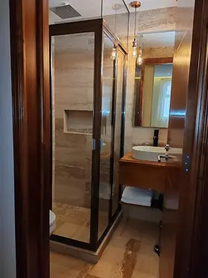 Un baño de Posada Castillo