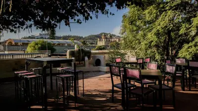 Paisaje cerca de este hotel