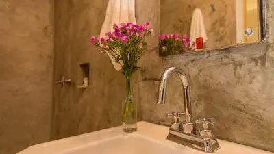 Un baño de Agrado Guest House