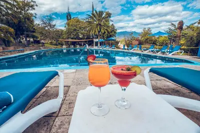 Piscina en o cerca de Hotel Victoria Oaxaca