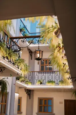 Un balcón o terraza de Hotel Marques Del Valle