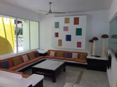 Zona de estar de Residencia Jacarandas