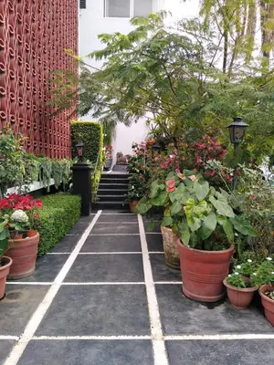 Jardín al aire libre en Gal - Habitaciones Confortables