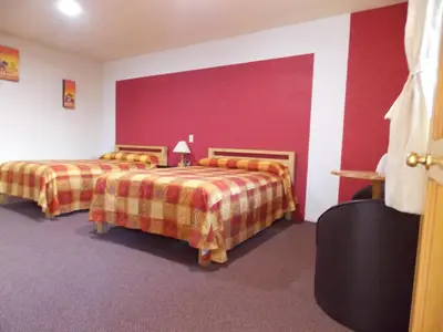 Cama o camas de una habitación en Hotel Campestre Don Luis