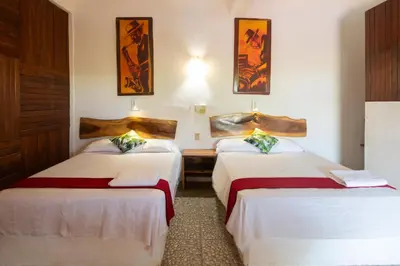 Cama o camas de una habitación en Casa Paraiso Hotel Boutique