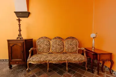 Zona de estar de Hotel Marqués del Ángel