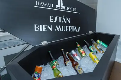 Bebidas en Hawaii Hotel Veracruz
