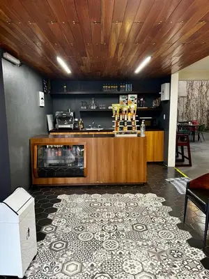 Una cocina o zona de cocina en Hotel MH